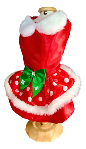 Vestido Natalino Mamãe Noel Sparkle™ – Luxo Para Cães e Gatos - by ForPatas