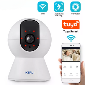 Câmera de Monitoramento Pet Wi-Fi Full HD – KERUI™