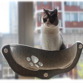 Cama Pet Suspensa SkyRest™ – Conforto Elevado para Gatos Observadores