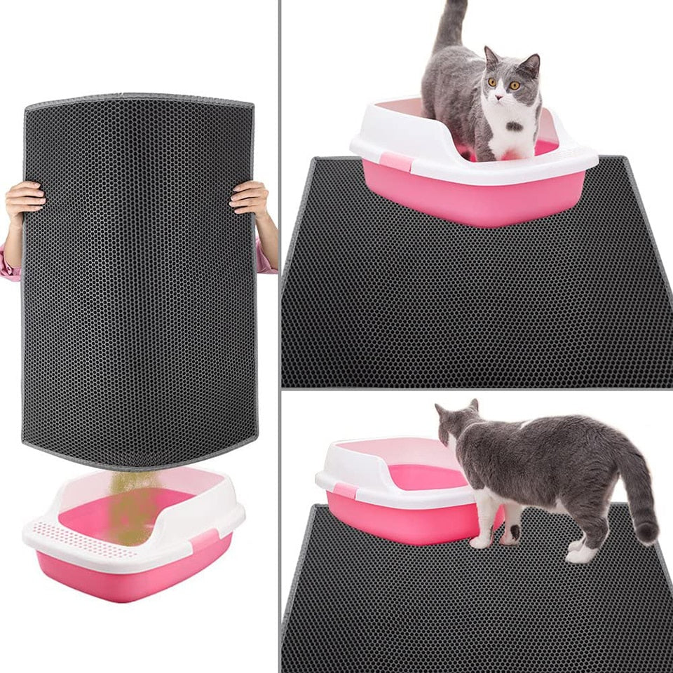 Tapete de Areia CatLoom™ – Higiene, Conforto e Piso Sempre Limpo