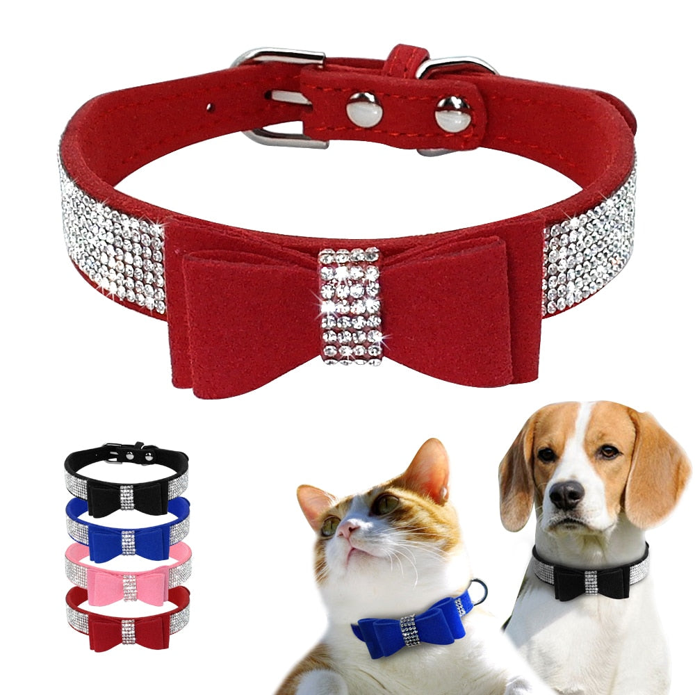 Coleira Lady Rubi™ – Elegância e Conforto para Pets Pequenos e Médios