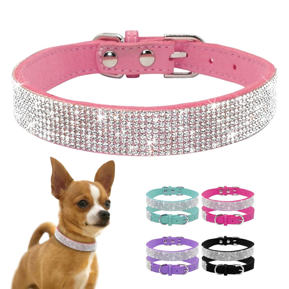 Coleira Lady Rubi™ – Elegância e Conforto para Pets Pequenos e Médios