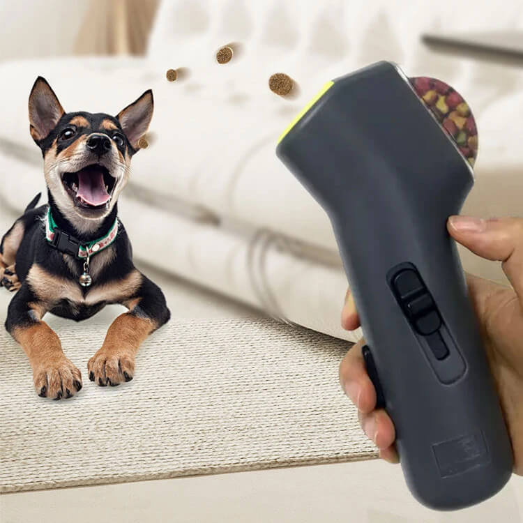 Brinquedo Arremessador de Petiscos Manual para Pets – Lupzy™