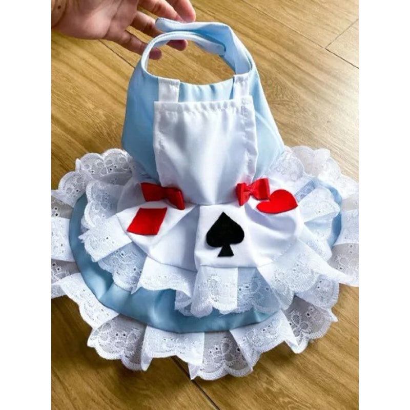 Vestido Alice no País das Maravilhas – Para Cães e Gatos