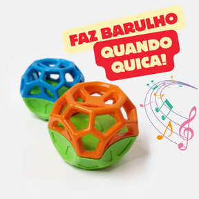 Brinquedo Bola Porta Petisco 3 em 1 para Cães – Duty™