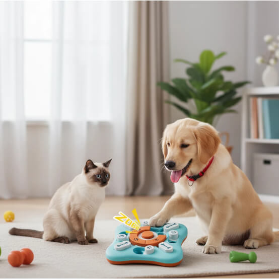 Brinquedo Quebra-Cabeça Inteligente Porta Petisco – Lupzy™