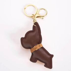 Chaveiro Doguinho em Couro Ecológico Premium