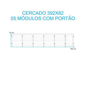 Cercado Pet Dobrável com Portão 82cm em Aço – Duty™ | Segurança Modular para Pets e Crianças