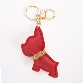 Chaveiro Doguinho em Couro Ecológico Premium