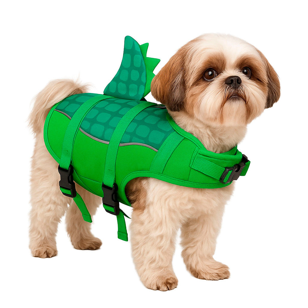 Colete Salva-Vidas para Cães e Gatos – OceanWave™