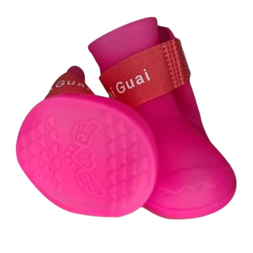 Tênis Botinha de Silicone Impermeável para Pets (4 Unidades) 🐾