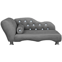 Caminha Pet Recamier Luxo em Suede com Strass – Lupzy™ | Sofisticação e Conforto Premium