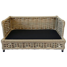 Sofá Caminha Pet Comfort Retangular Impermeável Junco Areia – Lupzy™ | Conforto Firme e Fácil de Limpar