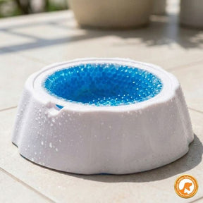 Tigela Gelada para Cães e Gatos – Água Sempre Fresquinha | ForPatas