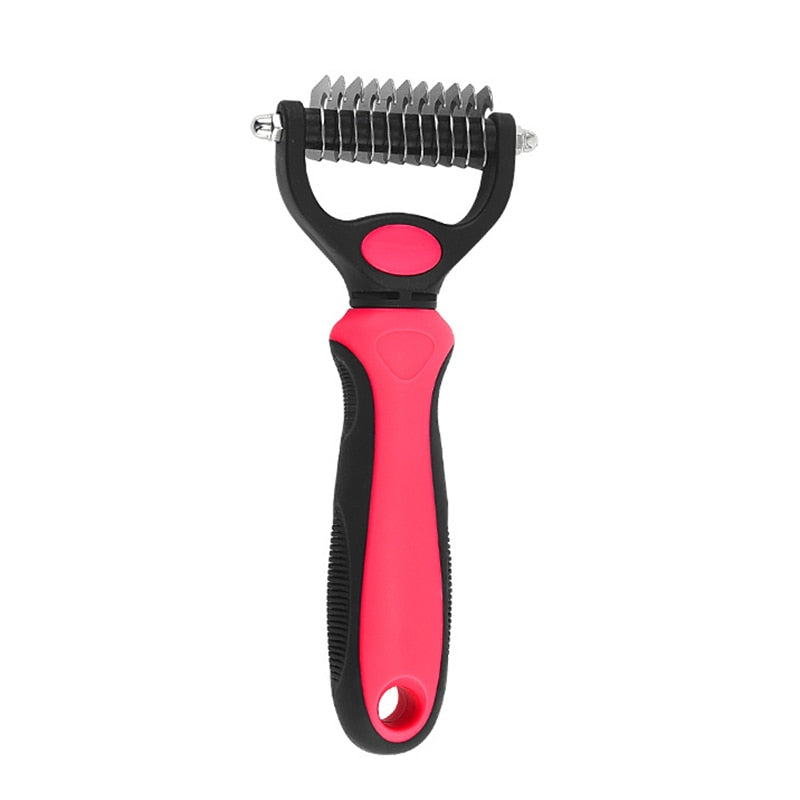 Pente Removedor de Pelos Duplo para Cães e Gatos – Woofline™