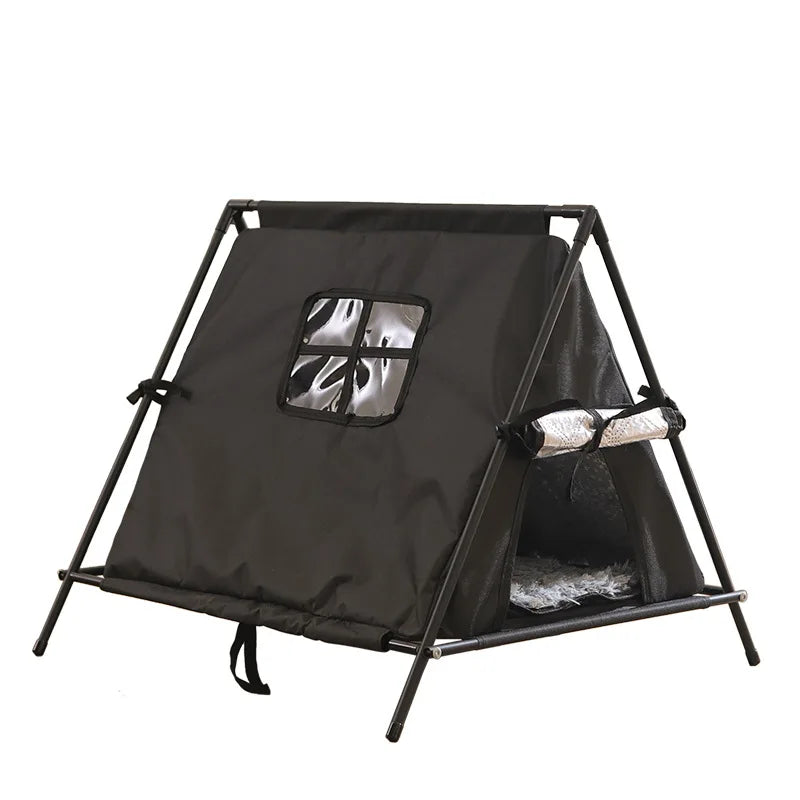 Cama Tenda Abriguinho para Pets – Proteção, Conforto e Privacidade – Snouty™