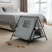 Cama Tenda Abriguinho para Pets – Proteção, Conforto e Privacidade – Snouty™