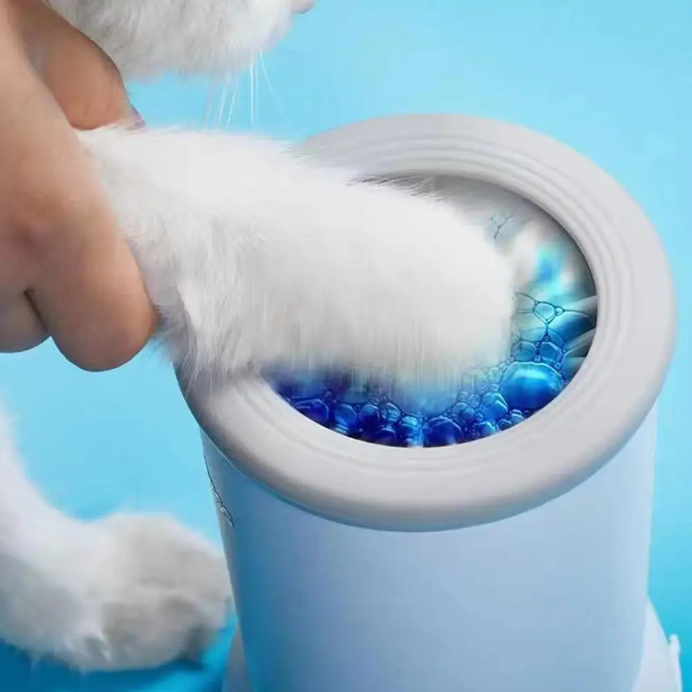 Limpa Patas PawRinse™ – Automático, Recarregável e Seguro para Pets