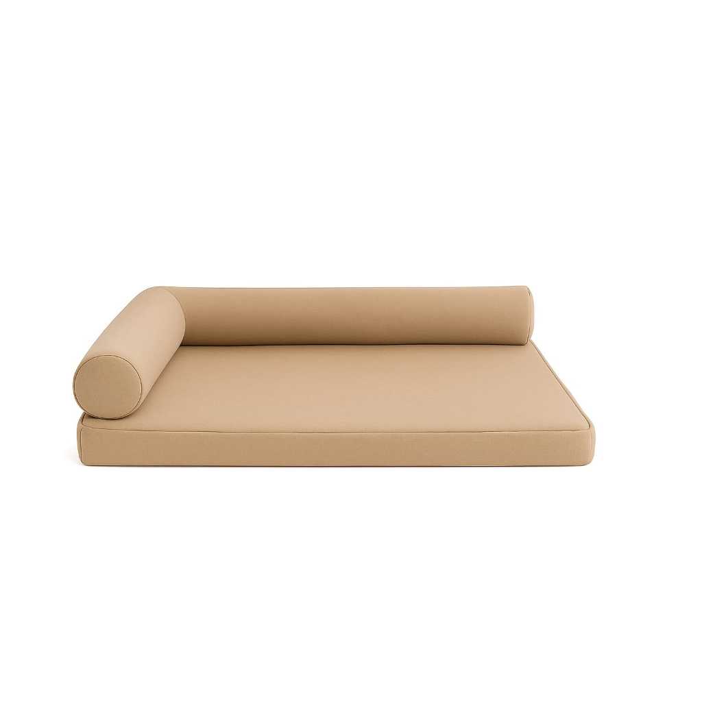 Cama Pet Premium M/G 80x60cm com Encosto Ergonômico – Lupzy™ | Conforto, Proteção e Elegância