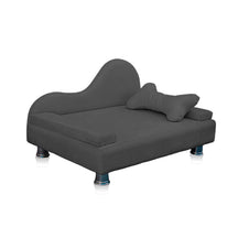 Caminha Mini Sofá Pet em Suede para Cães e Gatos – Lupzy™ | Conforto Luxo para Pequeno Porte