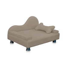 Caminha Mini Sofá Pet em Suede para Cães e Gatos – Lupzy™ | Conforto Luxo para Pequeno Porte