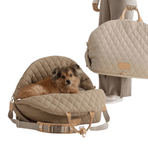 Bolsa de Transporte Matelassê para Cães e Gatos - Muttly™ | Exclusivo da ForPatas