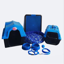 Kit Cachorro Completo Pequeno Porte com Cama, Sanitário e Acessórios – Lupzy™ | Tudo para o Conforto Diário
