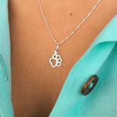 Colar Feminino Pet em Prata 925 com Patinhas – Lupzy™ | Homenagem Delicada a Cães e Gatos