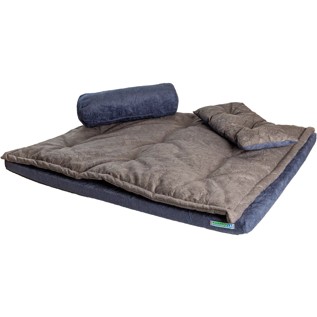 Cama Colchonete Ortopédica Pillow Top com Travesseiros para Cachorro e Gato CozyDream™