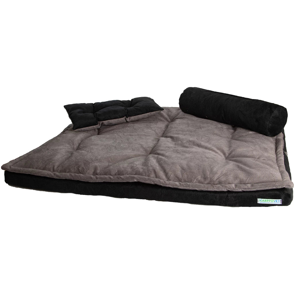 Cama Colchonete Ortopédica Pillow Top com Travesseiros para Cachorro e Gato CozyDream™