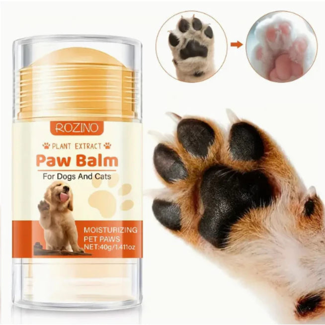 Hidratante Focinho e Patinhas 100% Natural Vegano 40g para Cachorro e Gato Linha Profissional