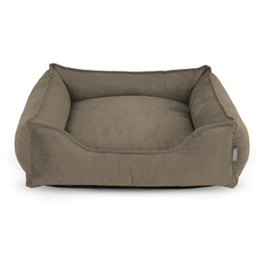 Cama Pet Suede com Zíper e Fundo Impermeável – Mileva | Conforto Aconchegante para Todos os Portes
