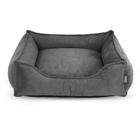 Cama Pet Suede com Zíper e Fundo Impermeável – Mileva | Conforto Aconchegante para Todos os Portes