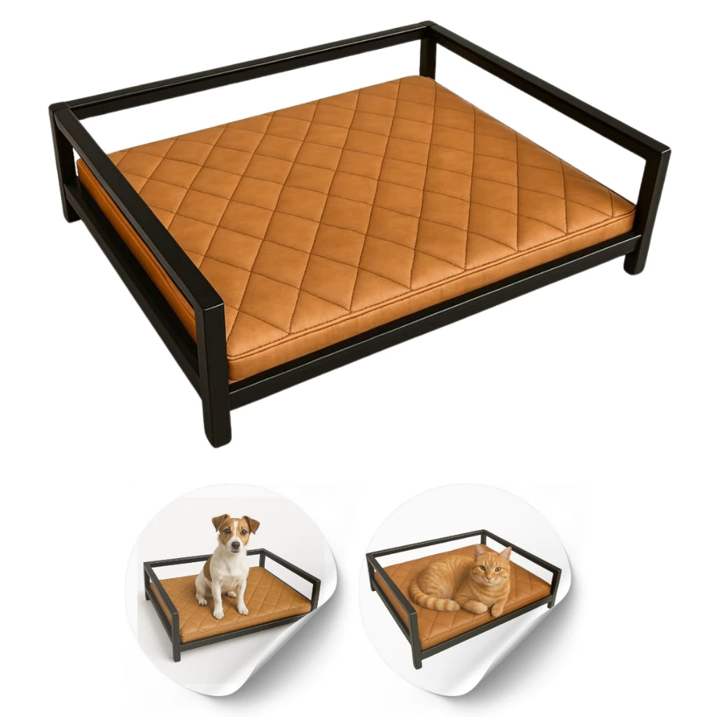 Cama Pet Luxo Impermeável Antifriagem para Cachorros e Gatos – ComfortNest™ | Conforto e Proteção Total