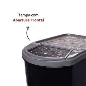 Porta Ração Empilhável até 17kg com Tampa 34L para Cachorro e Gato – Duty™ | Organização e Conservação Total