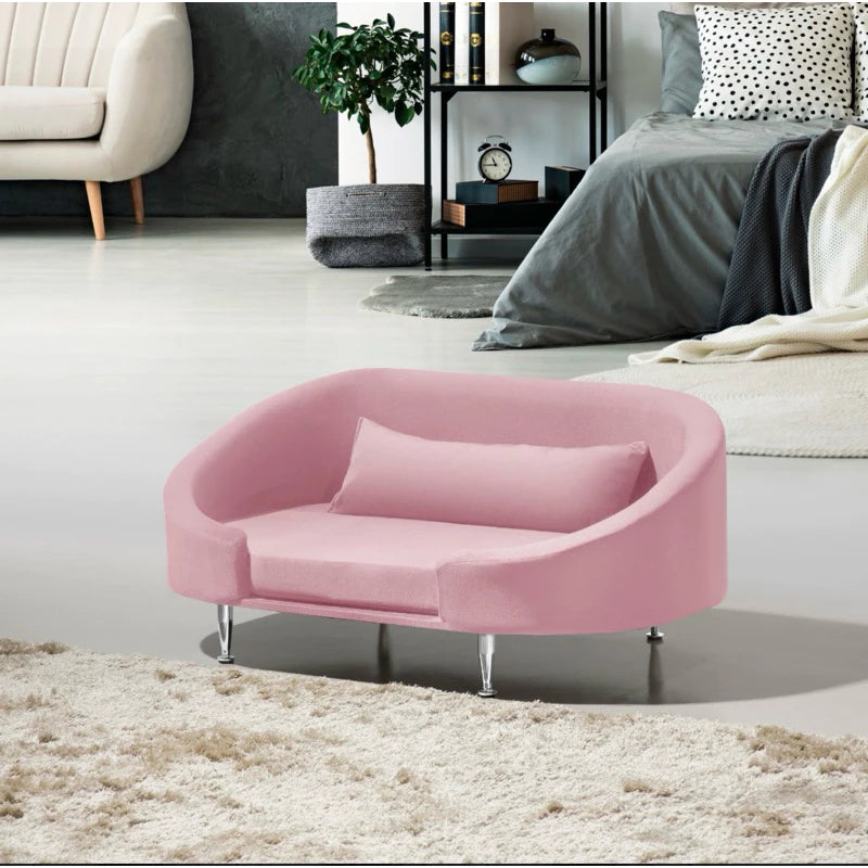 Caminha Pet Luxo com Pés Lavável e Almofada Macia – SoftPaws™ | Conforto e Estilo Diário