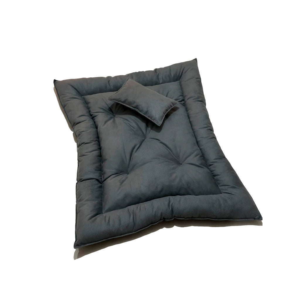 Colchão Pet Luxo com Capitonê ForPatas™ – Conforto Macio e Sofisticação em Várias Cores