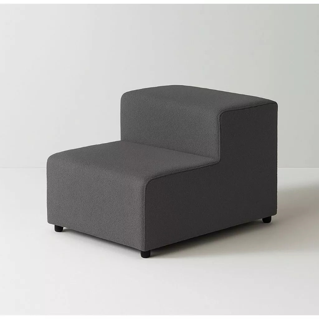 Escada Pet 2 Degraus em Suede Antiderrapante – Duty™ | Acesso Seguro e Conforto Imediato