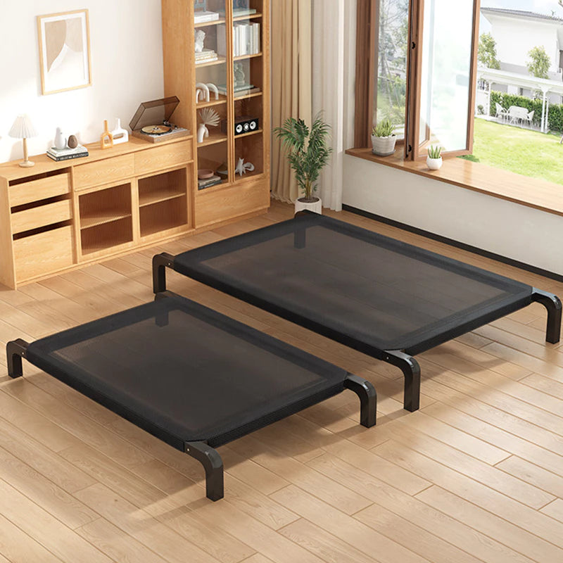 Cama Pet Suspensa Impermeável Elevada para Verão e Viagem – CoolLift™ Conforto Respirável até 80kg