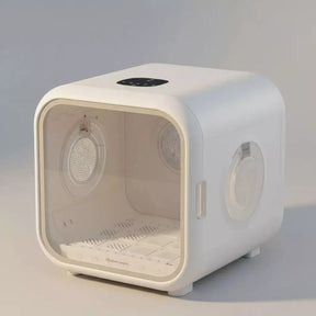 Caixa de Secagem Automática Ultra Silenciosa 360° para Cachorro e Gato 127V SmartDry™