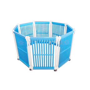 Cercado Modular 60cm com 8 Placas Dobrável Resistente para Cachorro e Gato Anti-UV Cercapet™