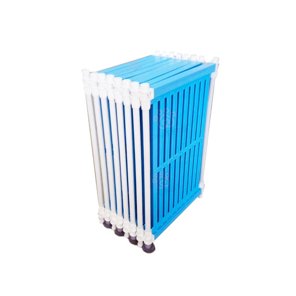 Cercado Modular 60cm com 8 Placas Dobrável Resistente para Cachorro e Gato Anti-UV Cercapet™