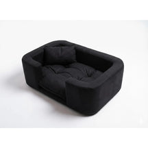 Poltrona Pet Estofada em Madeira Maciça para Cachorro e Gato com Almofada Lavável CozyWood™
