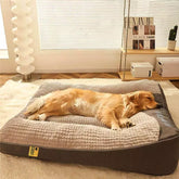 Cama Ortopédica Reforçada Antiderrapante com Bordas Elevadas para Cachorro até 50kg OrthoNest™