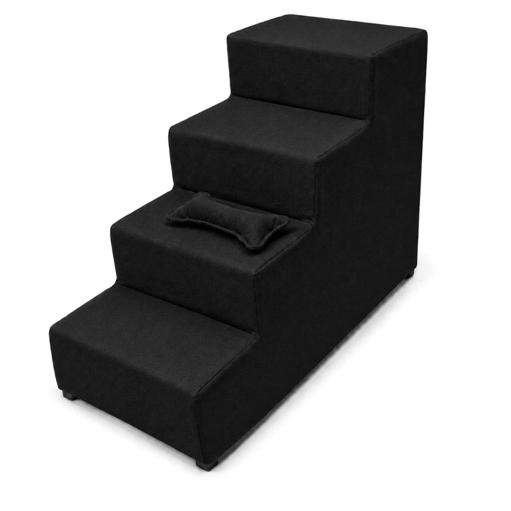 Escada 4 Degraus 60cm Antiderrapante para Cachorro e Gato Acesso à Cama e Sofá Snouty™