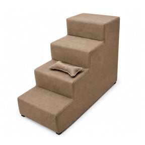 Escada 4 Degraus 60cm Antiderrapante para Cachorro e Gato Acesso à Cama e Sofá Snouty™