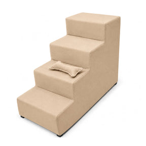 Escada 4 Degraus 60cm Antiderrapante para Cachorro e Gato Acesso à Cama e Sofá Snouty™