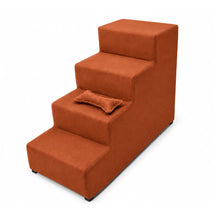 Escada 4 Degraus 60cm Antiderrapante para Cachorro e Gato Acesso à Cama e Sofá Snouty™
