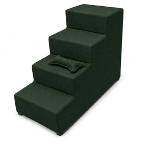 Escada 4 Degraus 60cm Antiderrapante para Cachorro e Gato Acesso à Cama e Sofá Snouty™