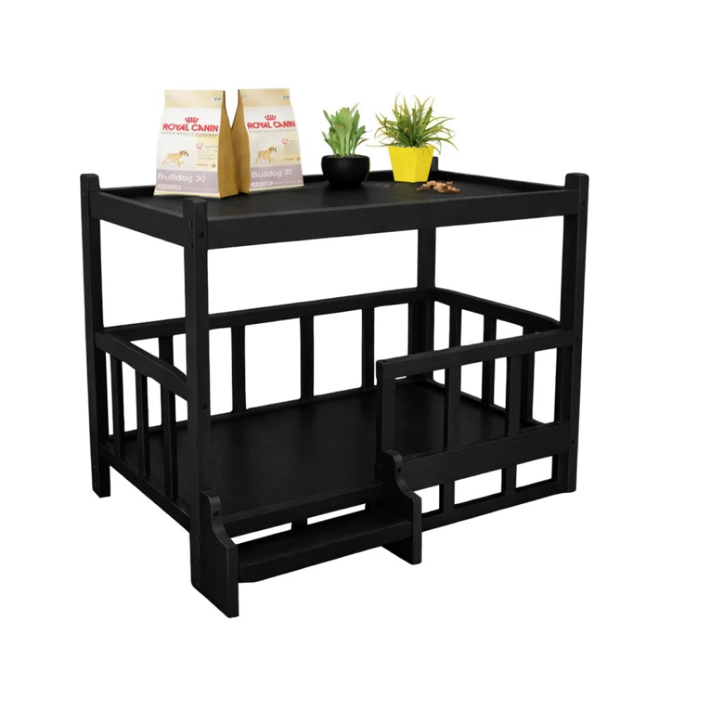 Mesa de Cabeceira Organizador em Madeira Compacta para Cachorro e Gato MultiPet Homey™